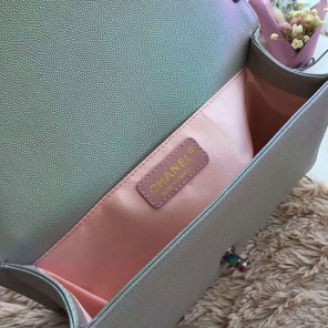 2018 Chanel LeBoy Flap Shoulder Bag Original Calfskin leather A67086