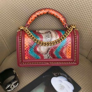 2018 Chanel LeBoy Tote Shoulder Bag