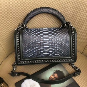 2018 Chanel LeBoy Tote Shoulder Bag