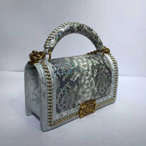 2018 Chanel LeBoy Tote Shoulder Bag