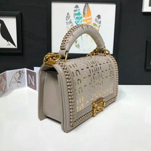 2018 Chanel LeBoy Tote Shoulder Bag