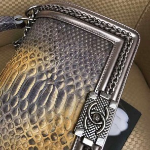 2018 Chanel LeBoy Tote Shoulder Bag