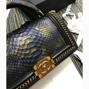 2018 Chanel LeBoy Tote Shoulder Bag