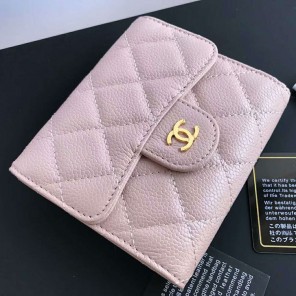 2018 Chanel Matelasse Tri-Fold Wallet Original Calfskin Leather A82288