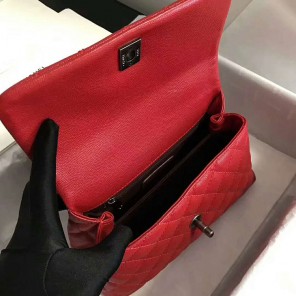 2018 Chanel Medium Flap Bag with Top Handle