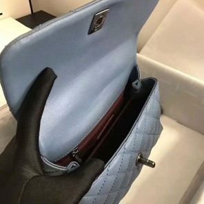 2018 Chanel Medium Flap Bag with Top Handle