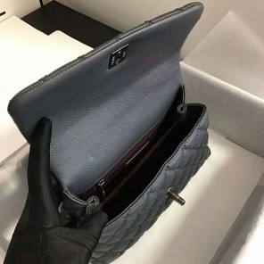 2018 Chanel Medium Flap Bag with Top Handle