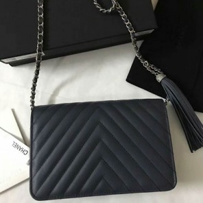 2018 Chanel WOC Original Lambskin Mini Flap Bag