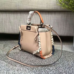 2018 Fendi PEEKABOO handbag in Original calfskin leather