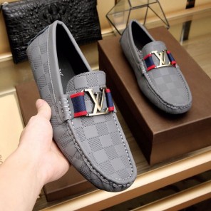 2018 Louis Vuitton men shoes in Calfskin leather inside Lambskin leather