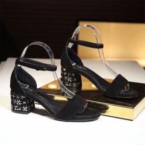 2018 Louis vitton women Sandal in Nubuck Leather