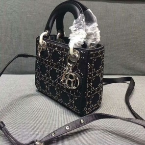 2018 MINI LADY DIOR BAG in Silk