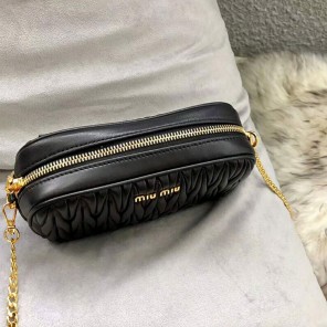 2018 MiuMiu MATELASSE LEATHER BELT BAG