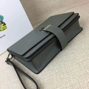 2018 Prada Men leather bag