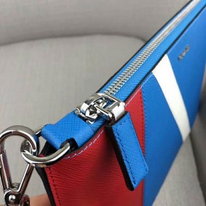 2018 Prada Men saffiano leather briefcase