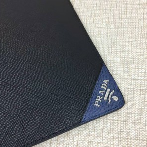 2018 Prada Men saffiano leather document holder