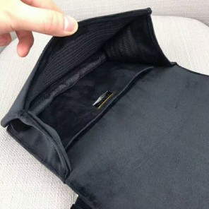 2018 Prada Women velvet shoulder bag