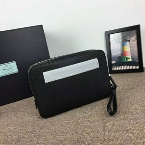 2018 Prada saffiano leather men bag 2VF017