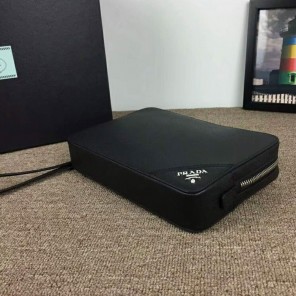 2018 Prada saffiano leather men bag 2VF017