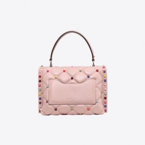 2018 VALENTINO CANDYSTUD TOP HANDLE BAG