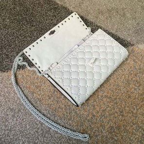 2018 VALENTINO FREE ROCKSTUD SPIKE CHAIN BAG 0137