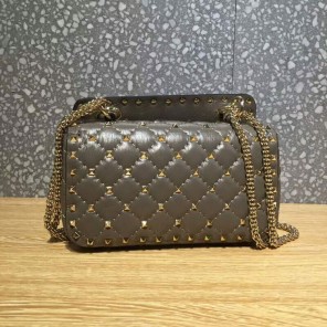 2018 VALENTINO FREE ROCKSTUD SPIKE SMALL CHAIN BAG
