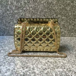 2018 VALENTINO FREE ROCKSTUD SPIKE SMALL CHAIN BAG
