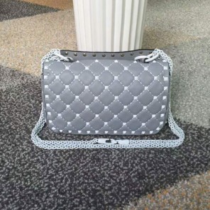 2018 VALENTINO FREE ROCKSTUD SPIKE SMALL CHAIN BAG