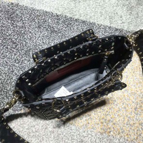 2018 VALENTINO GARAVANI ROCKSTUD SPIKE BAG 1402