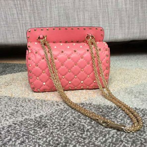 2018 VALENTINO GARAVANI ROCKSTUD SPIKE SMALL BAG 0123