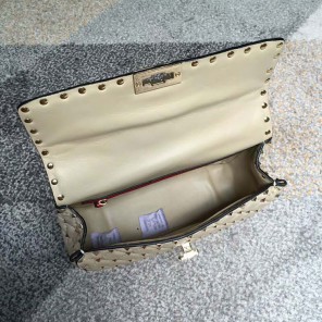 2018 VALENTINO MEDIUM ROCKSTUD SPIKE CHAIN BAG