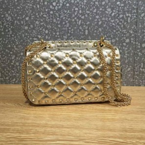 2018 VALENTINO ROCKSTUD SPIKE SMALL CHAIN BAG