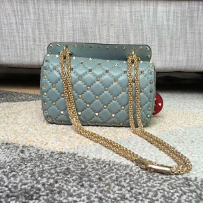 2018 VALENTINO ROCKSTUD SPIKE SMALL CHAIN BAG