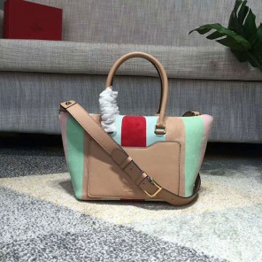 2018 VALENTINO SMALL DEMILUNE DOUBLE HANDLE BAG V2047