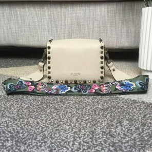 2018 Valentino GUITAR ROCKSTUD ROLLING CROSS SMALL BAG