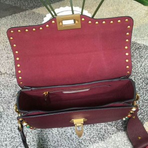 2018 Valentino GUITAR ROCKSTUD ROLLING CROSS SMALL BAG