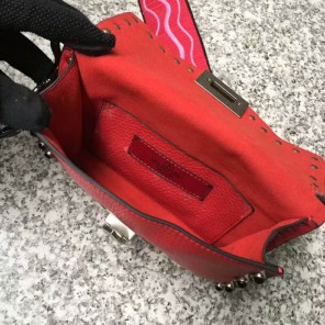 2018 Valentino GUITAR ROCKSTUD ROLLING SMALL CROSS BODY BAG 0178