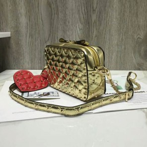 2018 Valentino ROCKSTUD SPIKE CROSS BODY BAG