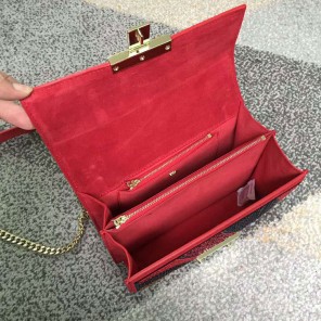 2018 Versace LARGE Nubuck LEATHER DIAMANTE BAG