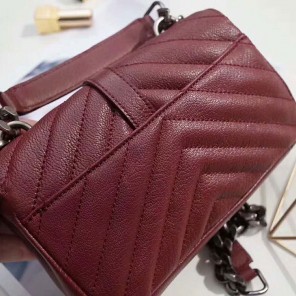 2018 YSL Classic Small College Bag