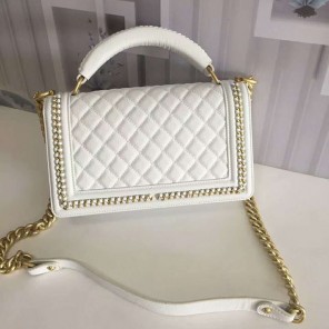 2019 Chanel LeBoy Tote Shoulder Bag