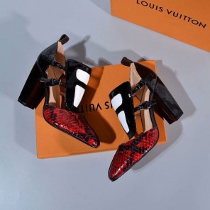 2019 Louis vitton women Sandal in Calfskin Heel 9.5cm