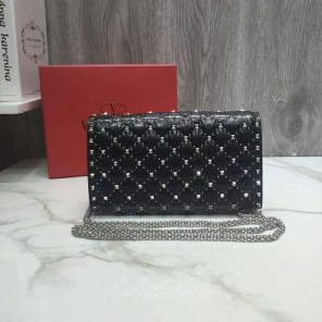2019 VALENTINO FREE ROCKSTUD SPIKE CHAIN BAG 0137