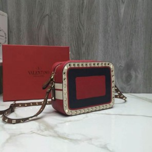 2019 Valentino ROCKSTUD CAMERA BAG