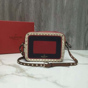 2019 Valentino ROCKSTUD CAMERA BAG