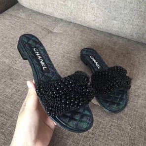 2019 chanle women Flat shoes in Lambskin