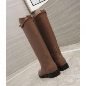 2019 hermes women Boots in Calfskin