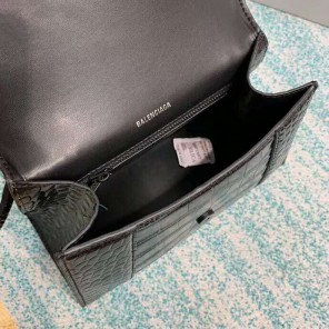 2020 BALENCIAGA HOURGLASS TOP HANDLE BAG