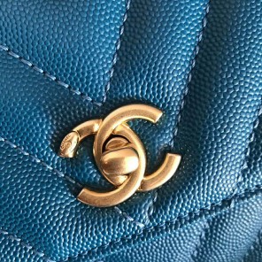 2020 Chanel small flap bag with top handle