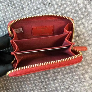 2020 Chanel zipped wallet